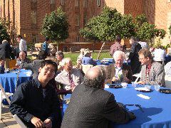 lunch carries on and Ted where did you come from?.JPG